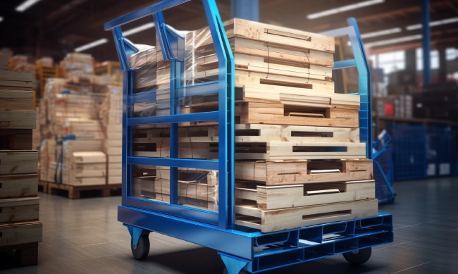 Industrial Wooden Pallets & Boxes